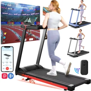 3.5HP Foldable Treadmill 350lbs