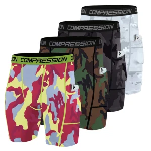 Men's Athletic Compression Shorts